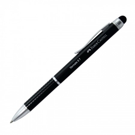 Vernate Blue & Black Ink Stylus Pen, 0.7mm, Black 